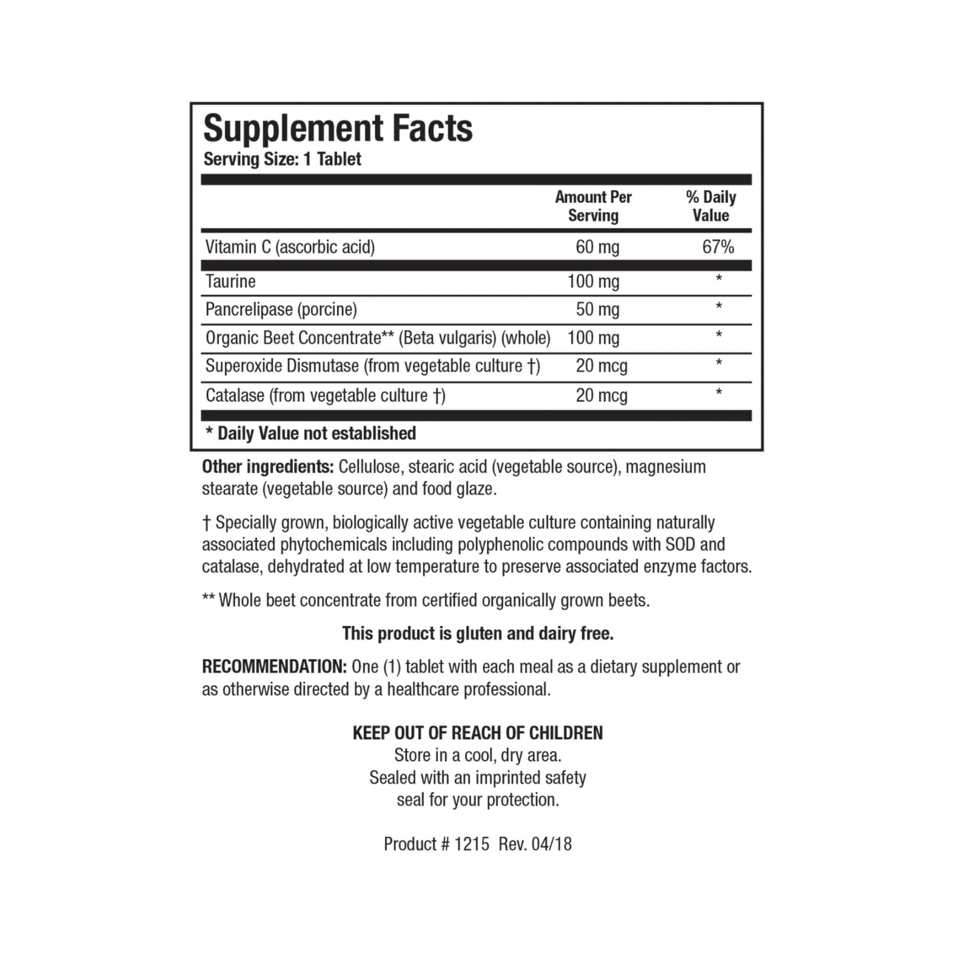 Beta_TCP_Suppliment_Facts_by_Biotics_Research