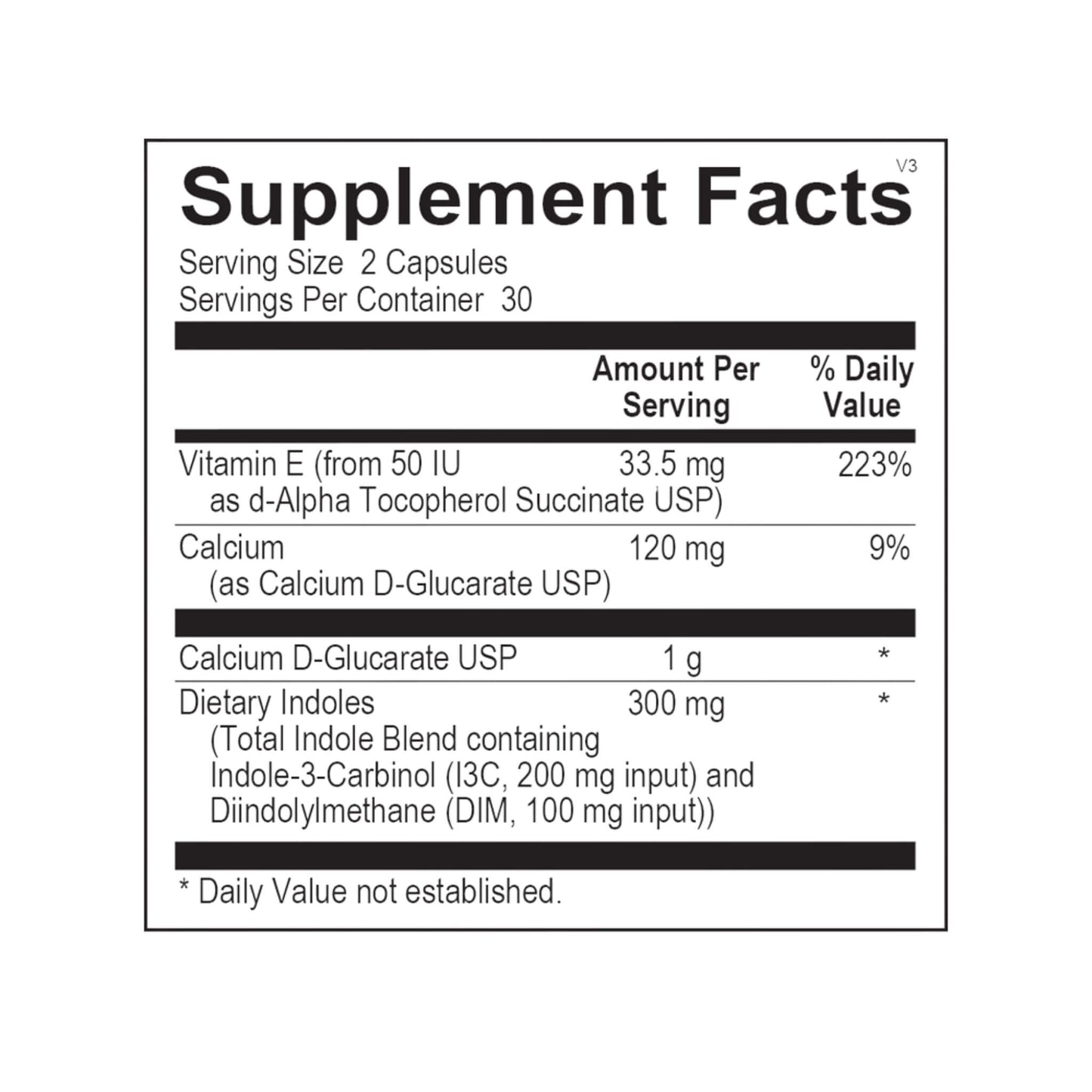CDG_EstroDIM_Suppliment_Facts_by_ortho_molecular_Products