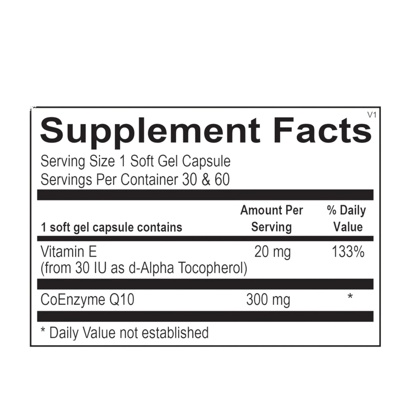 CoQ-10 300 mg Softgels by Ortho Molecular Products