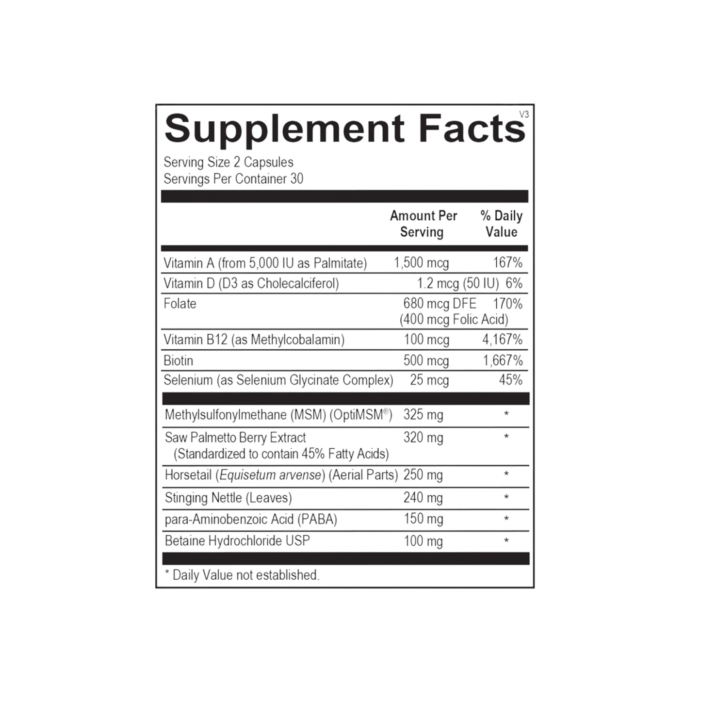 Cosmedix _Suppliment_Facts _by_ortho_molecular_Products