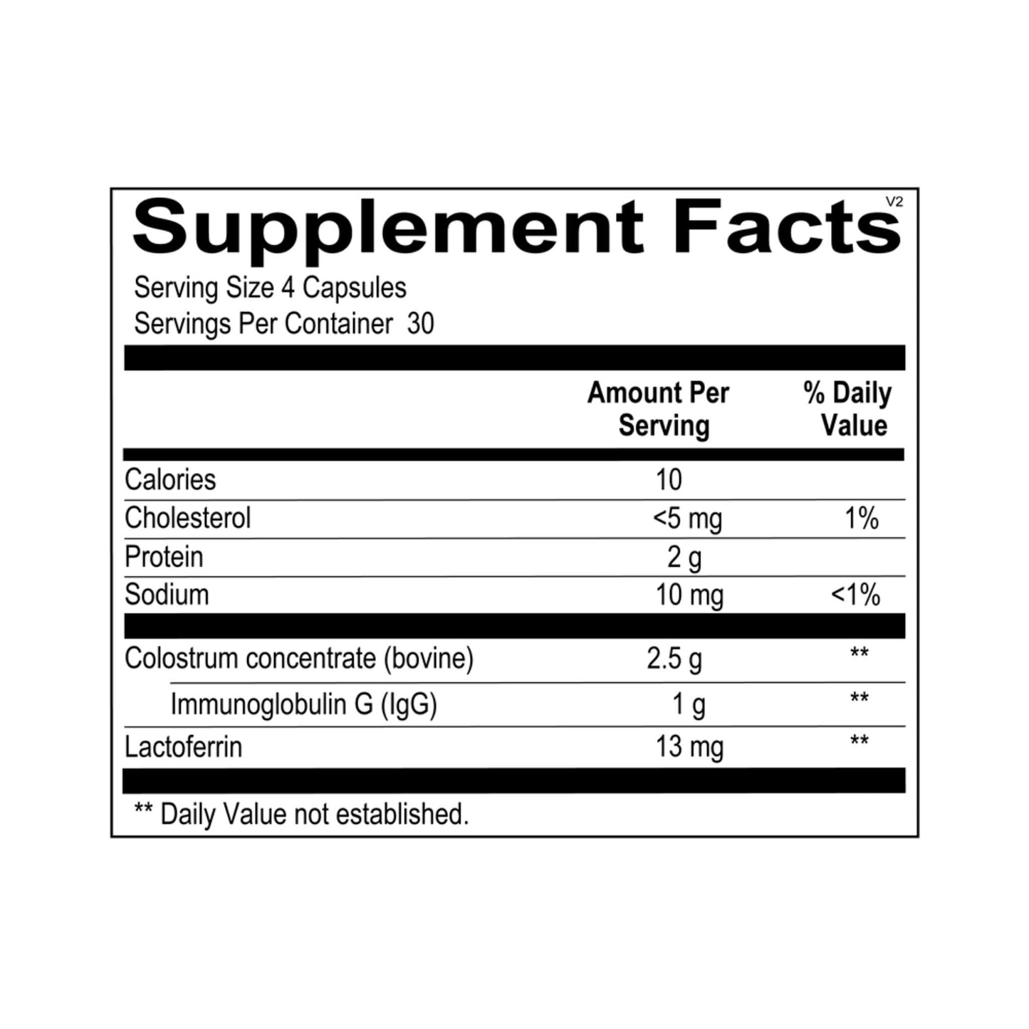 IgG_Protect_Suppliment_Facts_by_ortho_molecular_Products