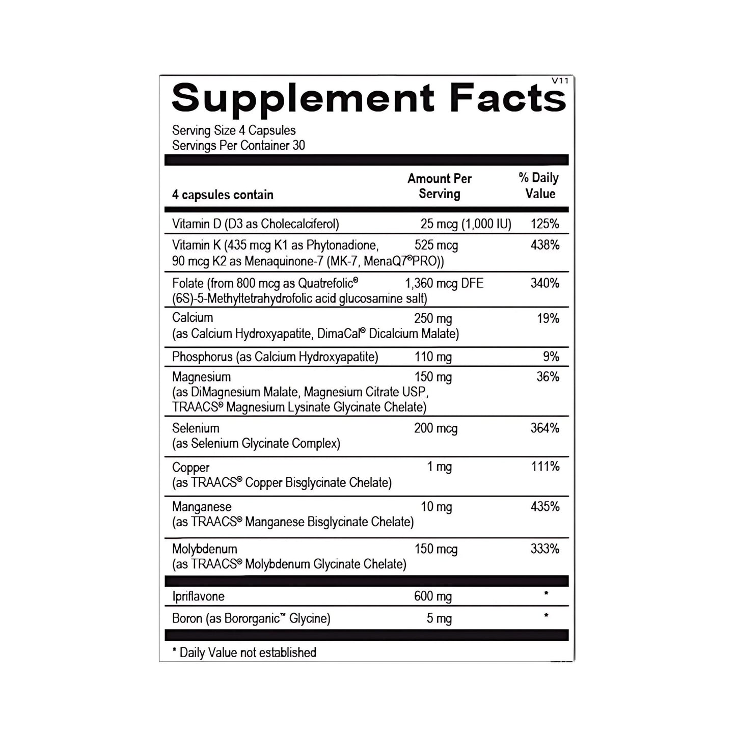 OsteoPrev – 120 Capsules by Ortho Molecular Products