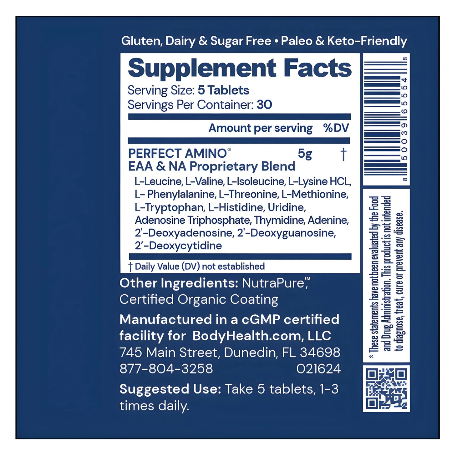 Perfect Amino by BodyHealth (COATED)