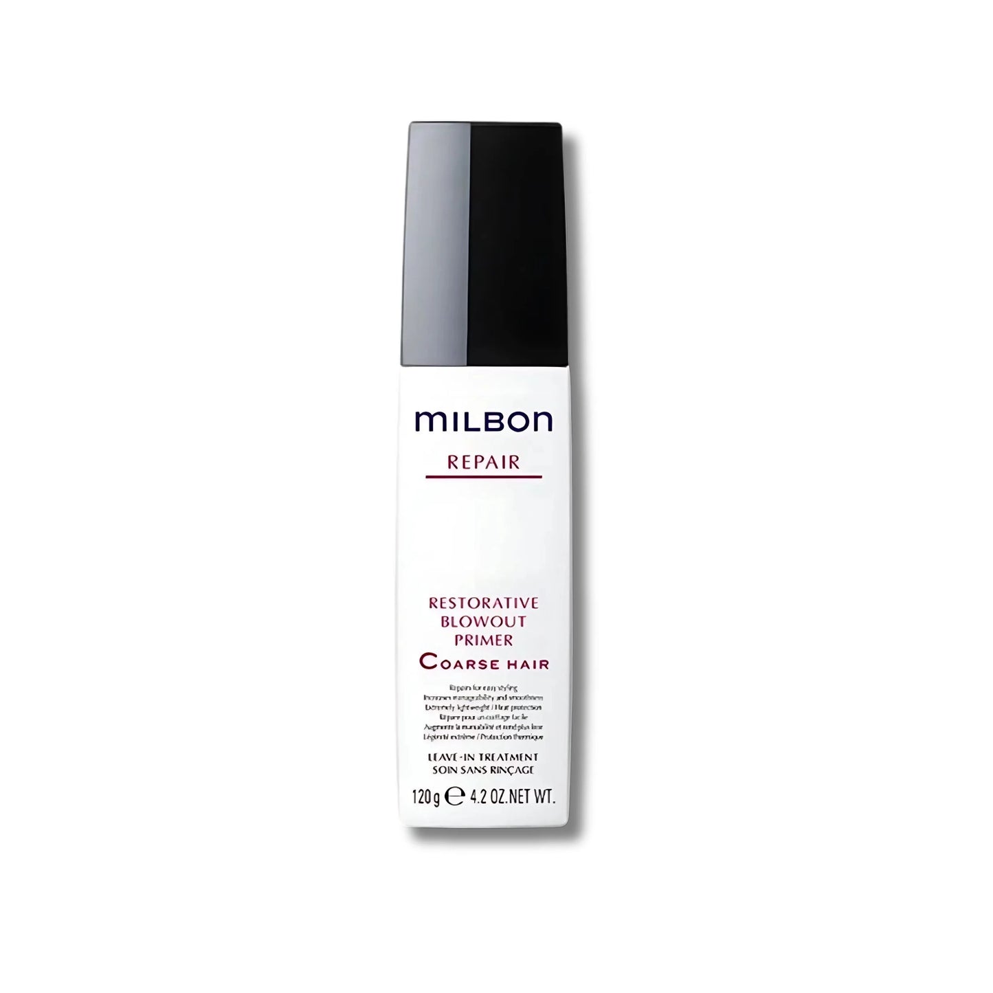 Milbon Repair Restorative Blowout Primer (Coarse Hair) – 4.2 oz