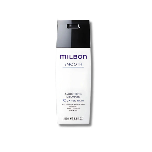 Milbon Smooth Smoothing Shampoo for Coarse Hair – 6.8 oz