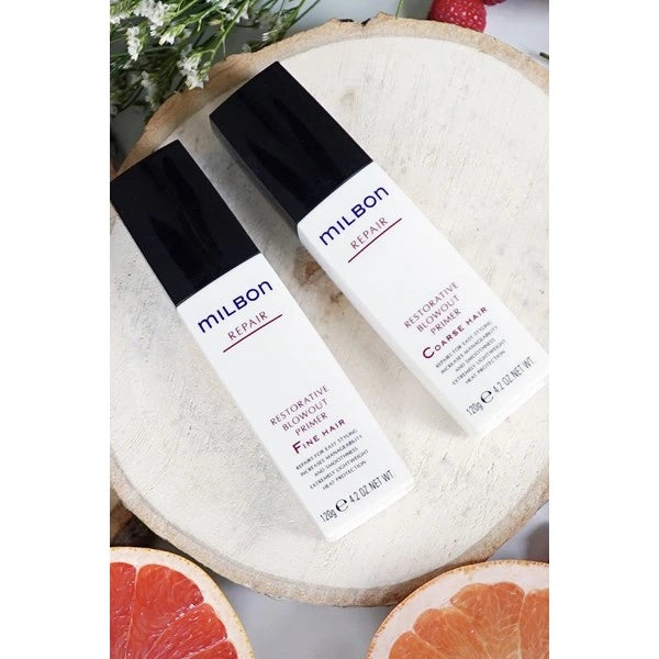 Milbon Signature REPAIR Restorative Blowout Primer (Fine Hair) - 4.2oz