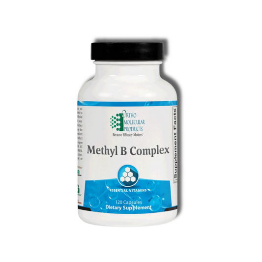 Methyl B Complex by Ortho Molecular Products (120 Capsules)