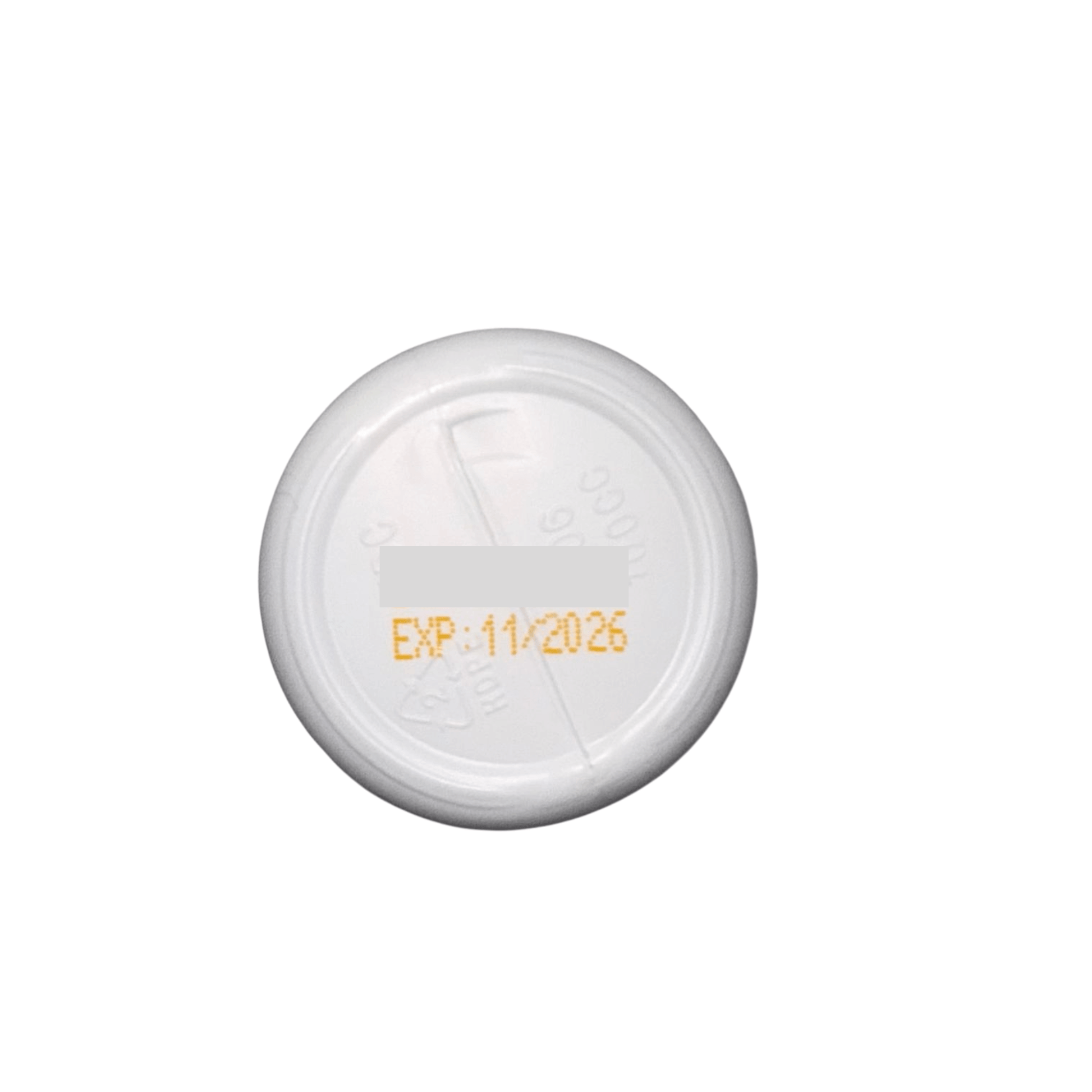Close-up of expiration date on MycoPul