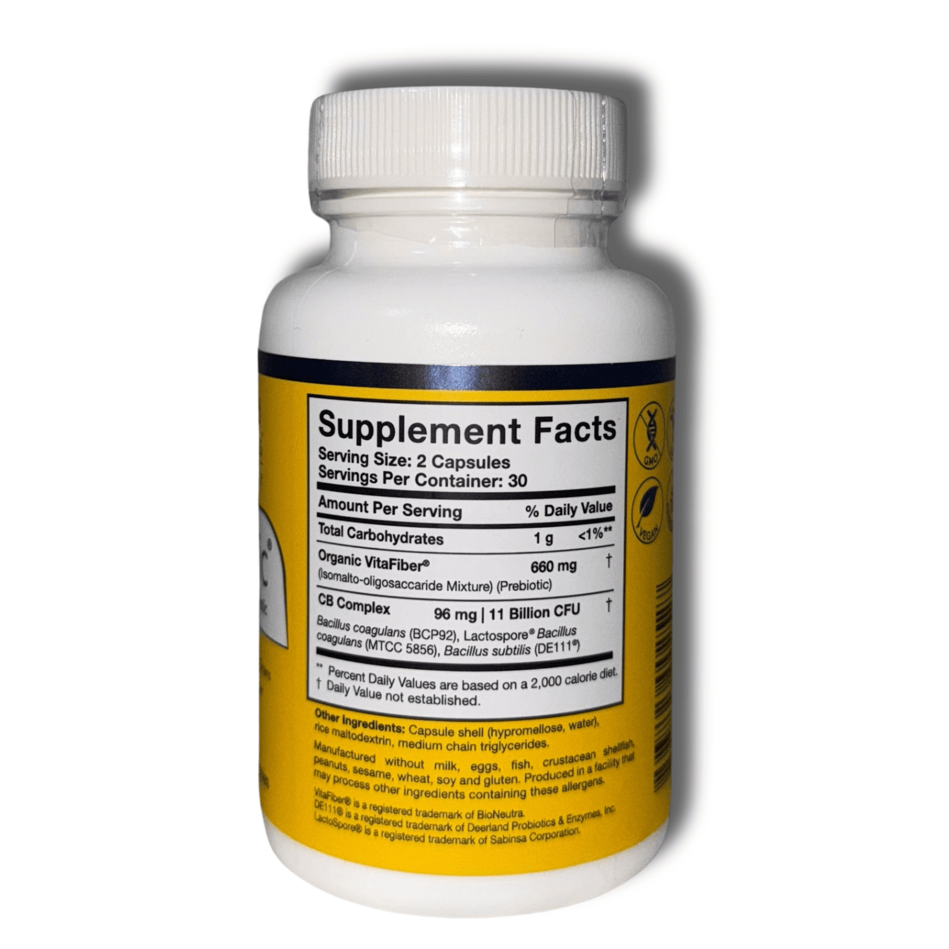 CoreBiotic by Researched Nutritionals suppliments fact