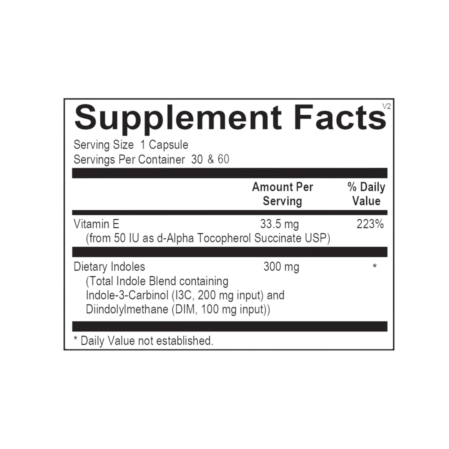 EstroDIM - (30 & 60 Capsules) by Ortho Molecular Products