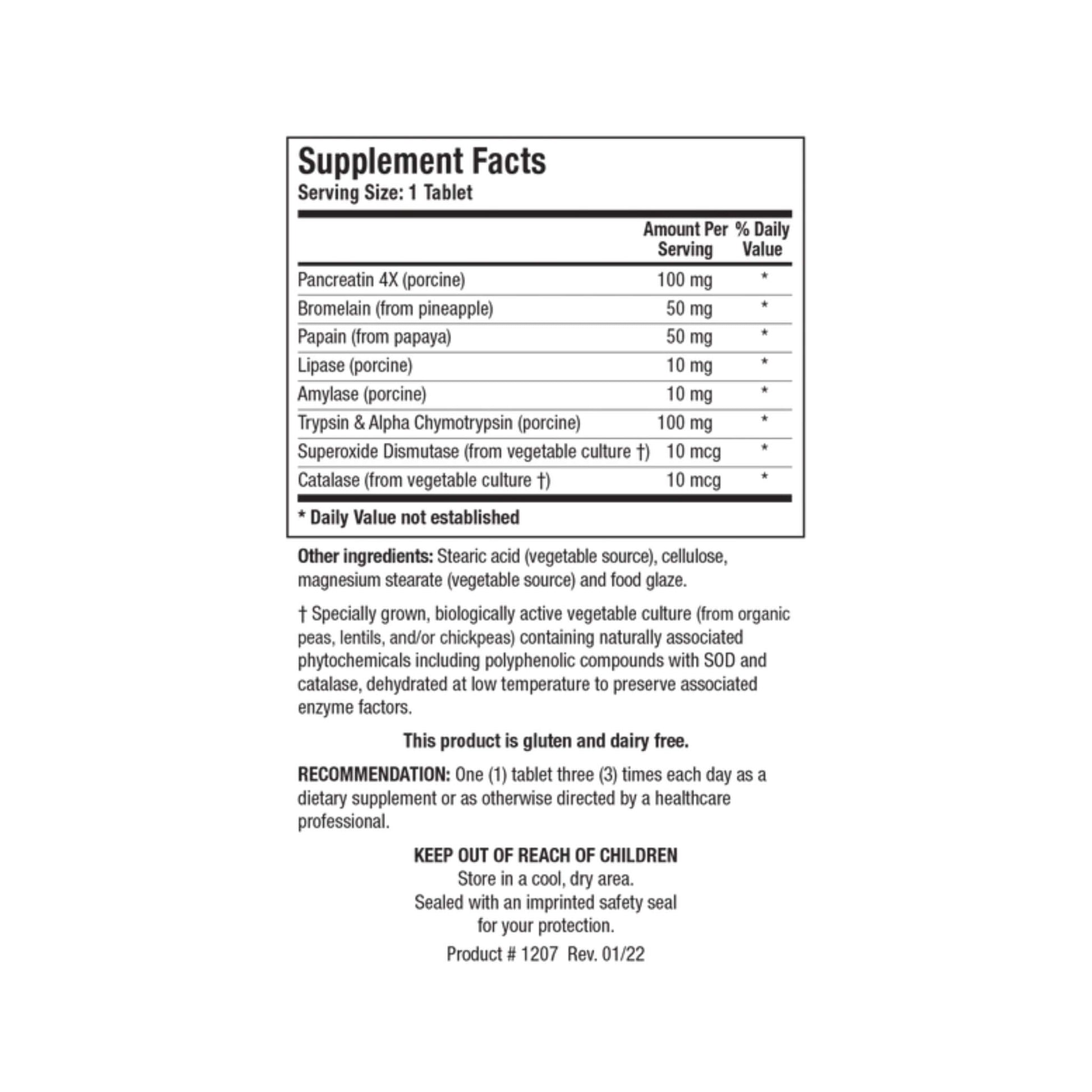 Intenzyme_Forte_Suppliment_Facts_by_Biotics_Research