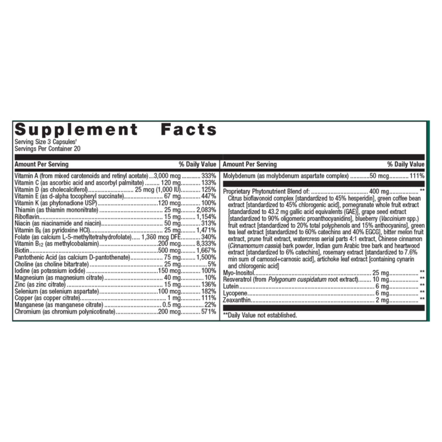 PhytoMulti_Multivitamin_Capsules_Suppliment_Facts_by_Metagenics