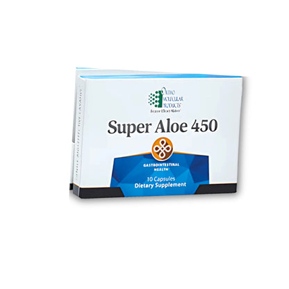 Super Aloe 450 Blister Packs – 10 Capsules by Ortho Molecular Products