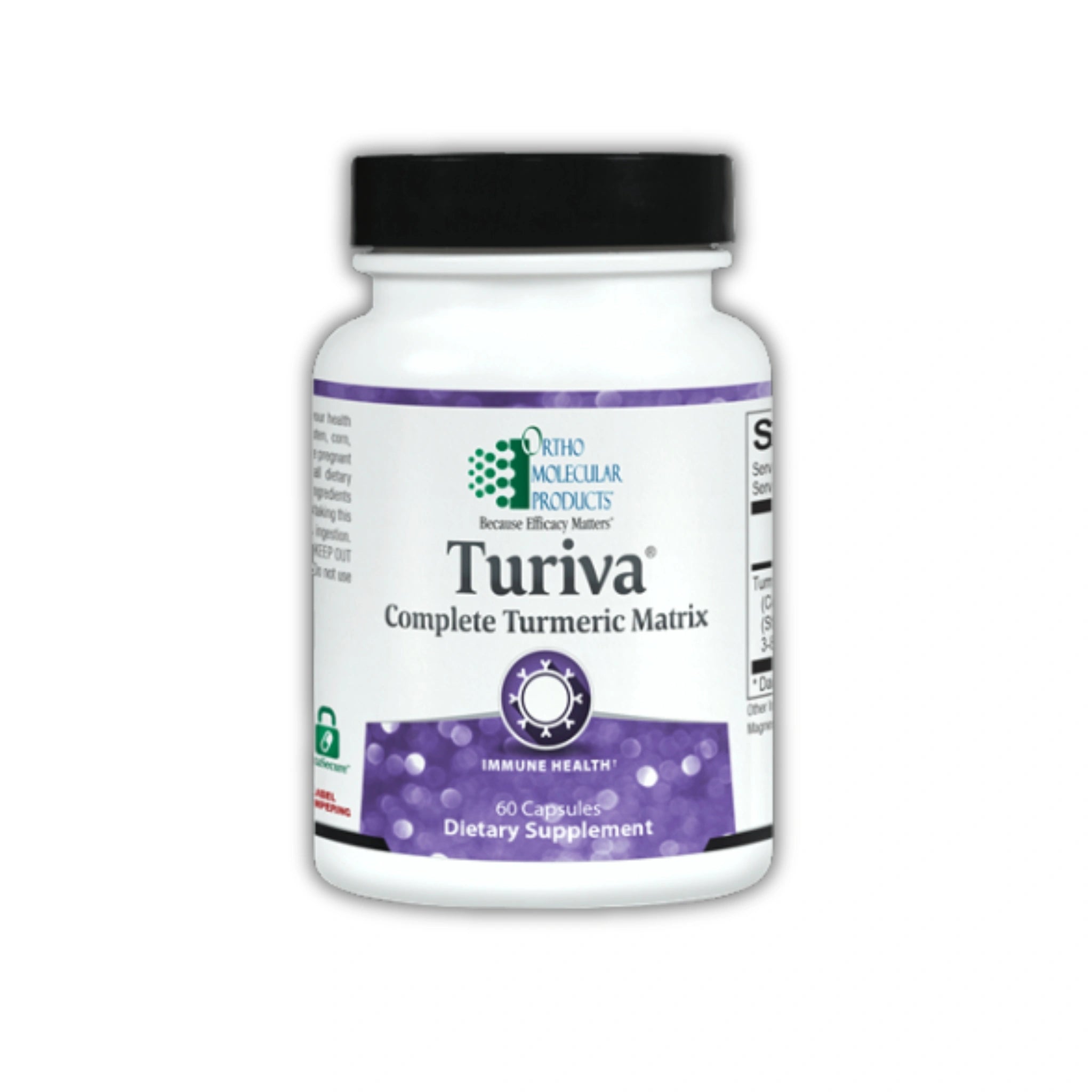 Turiva - 60 Capsules by Ortho Molecular Products – Revive Nutrients