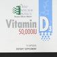 Ortho Molecular Products Vitamin D3 supplement packaging on a white background