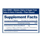 Supplement facts – Perfect Amino 300 tablets by BodyHealth