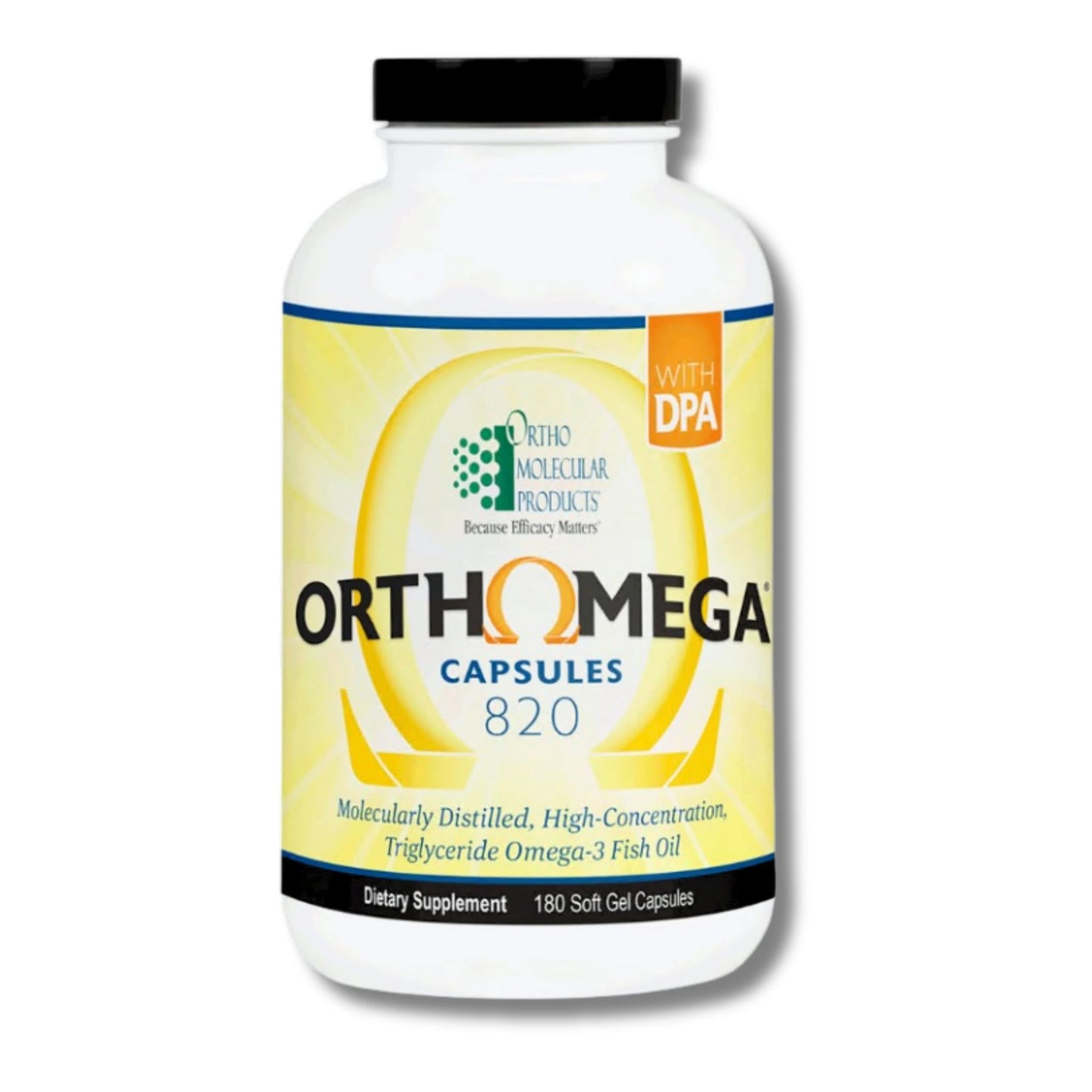 Orthomega 820 - (120 & 180 Softgels) by Ortho Molecular Products